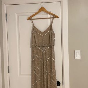 Adrianna Papell Sequined Gown